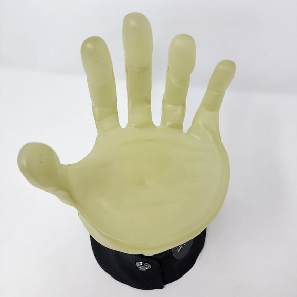 Bath & Body Works Halloween Glow in the Dark Franken Hand 3 wick Candle Holder - Picture 9 of 13